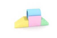 Équipement de jeu doux pastel Aire de jeux intérieure à vendre