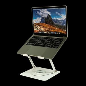Nouveau support d'ordinateur portable de jeu RGB avec ventilateur de refroidissement magnétique, rotation à 360°, hauteur réglable ergonomique, support de téléphone ultra-fin pour 15-17 pouces - Product Image 6