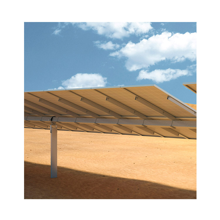 Промышленная 20 PV одноосевая система слежения за солнечной батареей, кронштейн слежения за солнечной батареей