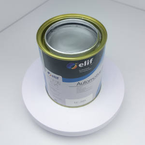 Poudre d'argent automobile à haute brillance 1K, moyenne à grossière, adaptée à la réparation automobile et à la réparation des rayures - Product Image 6