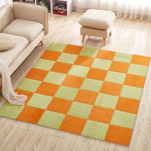 16Pcs Lồng Vào Nhau Thảm Bọt Fluffy Gạch Thảm Sang Trọng Khu Vực Thảm Lồng Vào Nhau Gạch Lát Sàn Mềm Bé Playmat Câu Đố Sàn <span class=keywords><strong>Mat</strong></span> - Product Image 1