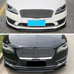 3Pcs <b>Car</b> Front Bumper Lip 3 Pcs Black Splitter <b>Diffuser</b> Lip Body Kit Spoiler Bumpers <b>for</b> Lincoln MKZ 2017 2018 2019 - Product Image 3