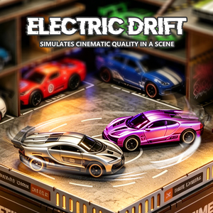 Ensemble de jeu de <span class=keywords><strong>garage</strong></span> de stationnement pour voitures miniatures en alliage moulé sous pression 1:64, circuit de course urbain, ensemble de jouets de modèles de véhicules miniatures pour enfants garçons, vente en gros - Product Image 3