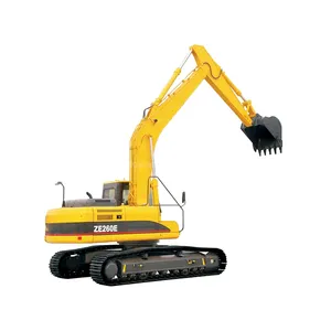 Medium-size digging machine hydraulic 15 ton 15000kg crawler excavator backhoe ZE150E with spare parts