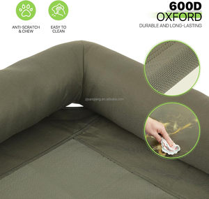 SANQIANG XL Elevated Pet <strong>Bed</strong> Removable U-Shape Cooling Pillow Solid for Cats <strong>Dogs</strong> for Summer Winter Use Custom Manufacturer - Product Image 4