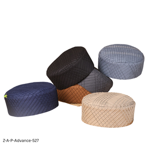 Gorra musulmana redonda ligera a medida OEM en colores sólidos Kufi redonda a mano con pedidos personalizados, a medida, al por mayor - Product Image 4