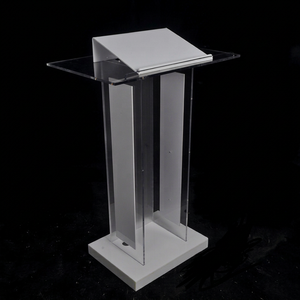 Podio acrílico de plástico, soporte grande de alta calidad para iglesia, parlante - Product Image 1