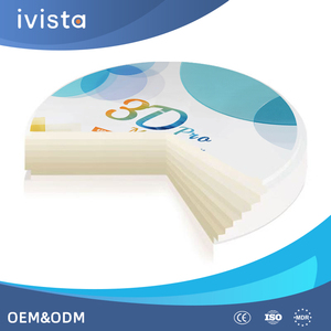 Best IVISTA <strong>Zirconia</strong> Block <strong>Dental</strong> Lab 3D Pro 650-1200MPa Strength Multilayer <strong>Zirconia</strong> Ceramic 98 Disc - Product Image 1