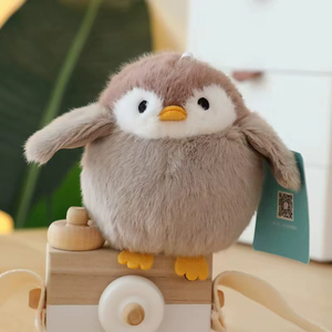 Nouvel Arrivage : Pendentif en Peluche Petit Oiseau, Série Oiseaux (Nid d'Oiseau, Poupée, Jouet Moineau), Breloque de Sac, Cadeau - Product Image 2