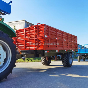 Meilleur Prix <span class=keywords><strong>Remorque</strong></span> <span class=keywords><strong>Agricole</strong></span> 1-10 Tonnes à Benne Basculante Hydraulique 4 Roues pour Tracteur, État <span class=keywords><strong>Occasion</strong></span> avec Essieu et Composants Clés - Product Image 2