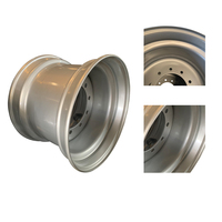 Disesuaikan pertanian Floatation Wheel Rim 16X22.5 roda traktor untuk 500/60-22.5 ban