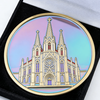 Pièce de monnaie commémorative personnalisée en alliage de zinc – Style imitation antique moderne, souvenir haut de gamme personnalisable