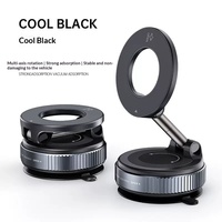 Nouveau support magnétique rotatif et pliable pour téléphone portable, à double face, avec ventouse pour lit, utilisable à tout moment