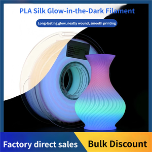 Factory Direct 3D Printer Filament <b>PLA</b> Glow in Dark 1kg 1.75cm Night Glow Day Absorb Low Stringing High Toughness - Product Image 3