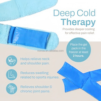 Compresse de gel chaud/froid personnalisée pour le corps – Coussin de gel rafraîchissant avec peluche pour soulager les douleurs et les gonflements