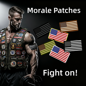 맞춤형 PVC 깃발 패치 국가 국제 자존심 여행자 가방 가방 배낭 미국 국기 패치 - Product Image 4