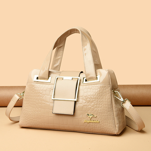 Nuevo Bolso de Hombro/Bandolera Elegante y Minimalista para Mujer, con Cierre de Solapa, Multicapa, Gran Capacidad, Estilo Étnico y Moderno - Product Image 2
