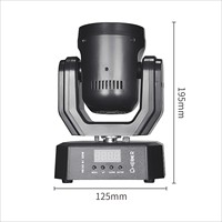 Lumière laser stroboscopique QSE Lighting Maze, LED RGB DMX512, effet de piste de danse pour DJ, discothèque, fête, mariage, spectacle
