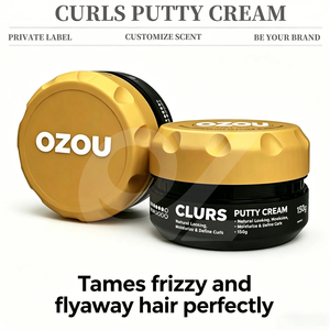 Crème Coiffante Définissante <span class=keywords><strong>7</strong></span>-<span class=keywords><strong>en</strong></span>-1 OZOU pour Hommes – Sensation Douce, Non Brillante, Crème Pâte Coiffante Sans Rinçage pour Boucles – 20 Ans d'Expérience Usine OZOU - Product Image 6
