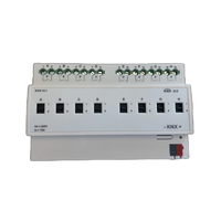 Actionneur EIB KNX à prix d'usine Module d'interrupteur d'éclairage intelligent 8 fois 16A Module DIN domotique