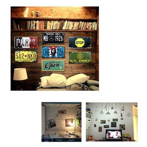 Vente directe d'usine américain décorer numéro <span class=keywords><strong>de</strong></span> Logo personnalisé <span class=keywords><strong>plaque</strong></span> d'<span class=keywords><strong>immatriculation</strong></span> en relief <span class=keywords><strong>de</strong></span> voiture - Product Image 5