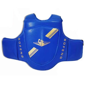 LOGOTIPO personalizable Durable EVA + PU Material Boxeo Pecho Protector Profesional Sparring Guards Niños Lucha libre Muay Thai - Product Image 3