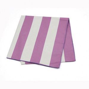 OEM Cheap Price High Quality Color Stripe Microfiber Beach Towel - Product Image 1