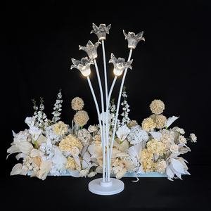 Nueva Lámpara LED Romántica para Pasillos, Decoración de Flores Moldeables, Iluminación para Escenarios, Luces Acrílicas para Bodas - Product Image 2