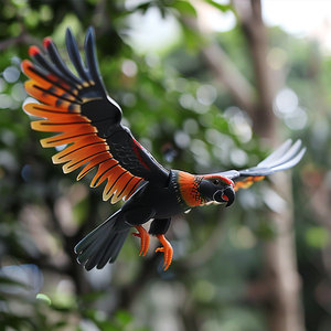 RC Bird <b>Toy</b> Electric <b>Remote</b> <b>Control</b> Outdoor Flying Plastic Animal With Sound For Kids Age 8 13 Years Ready To Go - Product Image 4