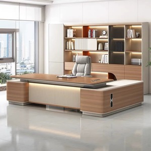 hiện đại điều hành văn phòng bảng Ông Chủ nội thất văn phòng Ông Chủ bàn CEO bàn sang trọng bàn Ông Chủ bàn cho văn phòng - Product Image 1