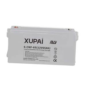 XUPAI 6-CNF-65 12V 65Ahディープサイクルジェルバッテリー1500 + サイクル & メンテナンスフリー - Product Image 4
