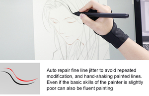 1080P FHD Áp Lực 8192 Kỹ Thuật Số Nghệ Thuật Vẽ Máy Tính Bảng <span class=keywords><strong>USB</strong></span> DVI Giao Diện Mới Thiết kế 'Điện Từ Màn Hình Đồ Họa Cảm Ứng Máy Tính Bảng - Product Image 4