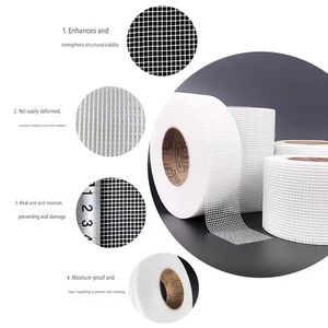 Ruban adhésif en fibre de verre imperméable, résistant aux fissures, pour la réparation de plâtre et de cloisons sèches, construction - Product Image 3