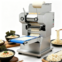Machine électrique automatique à rouler et couper les nouilles, presse à nouilles commerciale pour ramen, udon, soba et nouilles effilées, pour usage en cuisine professionnelle