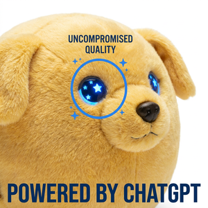 Peluche interactive vocale Golden Retriever Cuteyeah avec IA, plus de 60 langues, compagnon d'apprentissage précoce ChatGPT, Nouveauté 2026 - Product Image 3