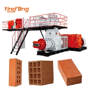 Máy Làm Gạch Bùn Tự Động Thương Mại Vp75 Chất Lượng Cao Hàng Đầu Trung Quốc Máy Đùn Gạch Đỏ