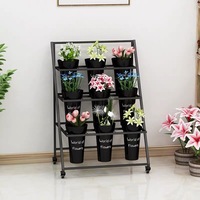 Présentoir de fleurs artificielles pliable sans installation, présentoirs, étagère pour magasin de fleurs