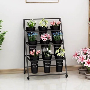 Présentoir de <span class=keywords><strong>fleurs</strong></span> artificielles pliable sans installation, présentoirs, étagère <span class=keywords><strong>pour</strong></span> magasin de <span class=keywords><strong>fleurs</strong></span> - Product Image 2