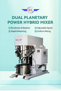 Berlon tự động thép không gỉ hành tinh thực phẩm trộn động cơ SUS304 50-500l công suất chân không/Chức năng sưởi ấm cho hóa chất - Product Image 2