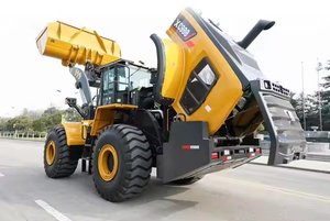 Trung Quốc Thương hiệu Mới xc988 8 tấn máy kéo loader kết thúc trước bánh xe trượt chỉ đạo với nổi tiếng động cơ xô tập tin đính kèm - Product Image 5