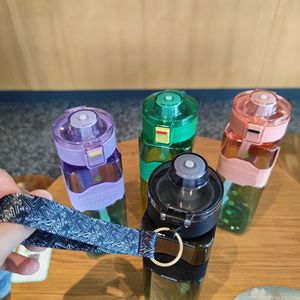 Shuiyinzi Gradient Water Bottle 720Ml Bpa Free With Straw And Strap For Outdoor Sports Travel - Product Image 4