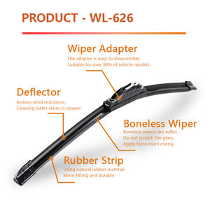 <span class=keywords><strong>Essuie</strong></span>-glaces sans os de haute qualité, lames d'<span class=keywords><strong>essuie</strong></span>-glaces multifonctionnelles, <span class=keywords><strong>essuie</strong></span>-glaces intelligents pour Outlander Toyota <span class=keywords><strong>Ford</strong></span> <span class=keywords><strong>Focus</strong></span> - Product Image 4