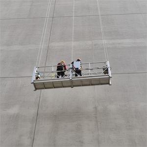 Zlp630/800/1000 Facade Cleaning Cradle Equipment Suspended <b>Platform</b> Crane Lift ZLP630 ZLP800 ZLP1000 Modern Facade Cleaning Equi - Product Image 1