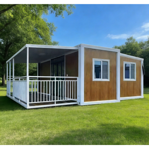 <span class=keywords><strong>Maison</strong></span> conteneur extensible à double aile - Bureau préfabriqué pour le logement des chantiers <span class=keywords><strong>de</strong></span> construction - Product Image 4