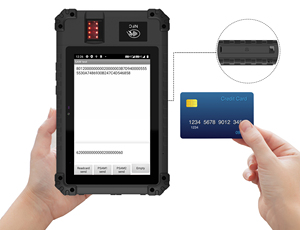 Máy Quét Vân Tay Được FBI Đăng Ký Thẻ SIM Sinh Trắc Học Wifi,3G,4G Máy Tính Bảng <span class=keywords><strong>Android</strong></span> Để Xác Minh Cử Tri - Product Image 3