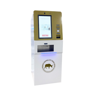 2 en 1 moneda en efectivo cambio de moneda extranjera Cajero Automático autoservicio quiosco de pago con impresora recicladora de efectivo - Product Image 2