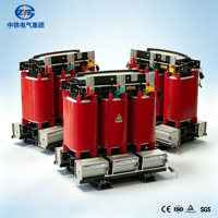 Transformateur sec triphasé à résine époxy haute résistance 630 kVA 20 kV pour système d'alimentation d'atelier de fabrication métallurgique