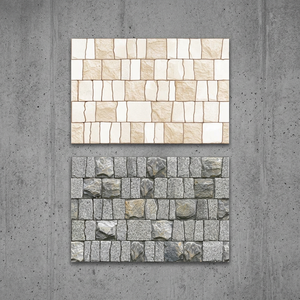 Conception gaufrée 300x450mm Carreaux muraux extérieurs en céramique. Mosaïque antidérapante colorée. Fournitures d'usine. Tailles: 30x45cm, 12x18 - Product Image 5