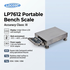 Balance de table en acier 30 kg, balance électronique numérique, OEM personnalisable, Locosc LP7612 - Product Image 1