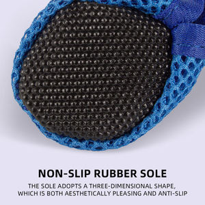 Chaussures pour chiens personnalisées, bottes pour chiens, protections pour pattes, respirantes, écologiques, imperméables, confortables, été, bandes réfléchissantes - Product Image 4